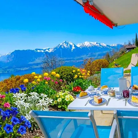 Thun Alps Scenic Views And Concierge By Swisshut Chalet Sigriswil