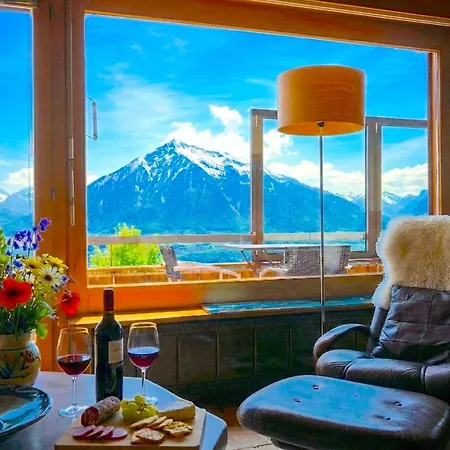 Chalet Thun Alps Scenic Views And Concierge By Swisshut Sigriswil