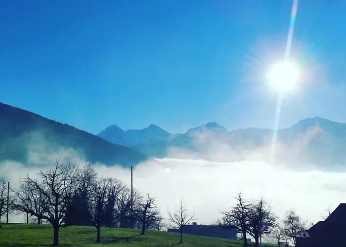 Thun Alps Scenic Views And Concierge By Swisshut Chalé *