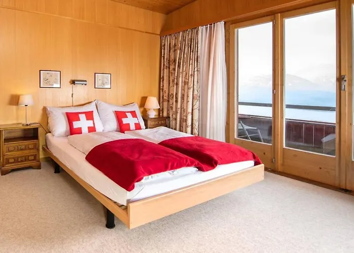 Thun Alps Scenic Views And Concierge By Swisshut Chalé