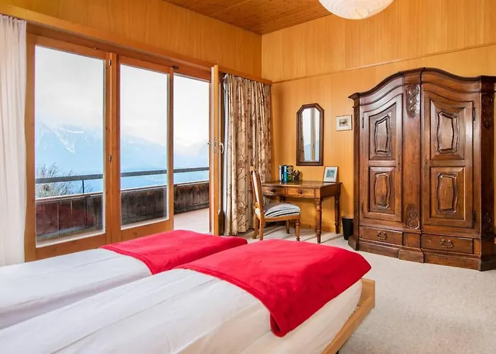 Chalet Thun Alps Scenic Views And Concierge By Swisshut *