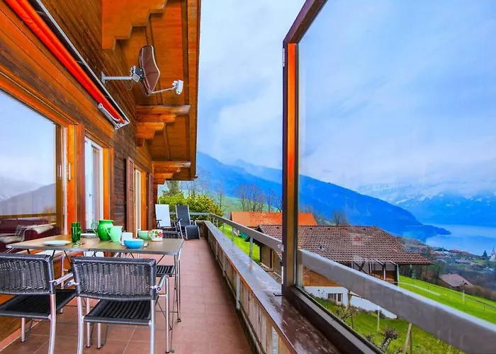 Thun Alps Scenic Views And Concierge By Swisshut * Sigriswil